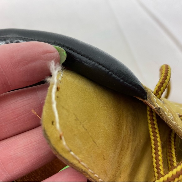 Esprit 90’s Y2K Ankle Boots Women’s Size 10 Gold Tan Work Style. - Picture 8 of 8